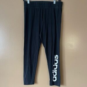 Adidas Women’s Black Leggings size large shirt